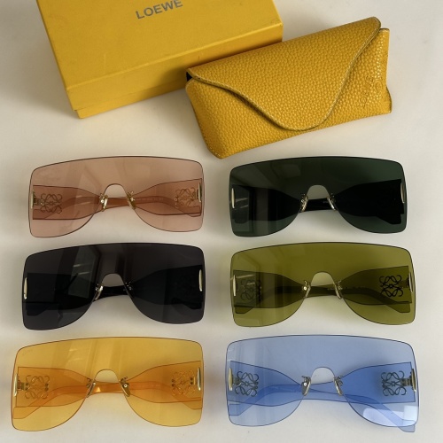 Replica LOEWE AAA Quality Sunglasses #1187849 $56.00 USD for Wholesale