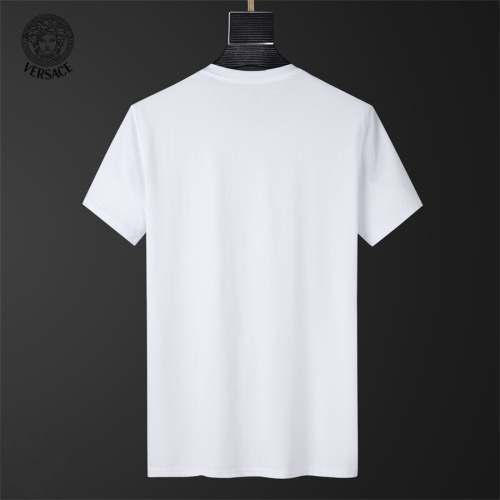 Replica Versace T-Shirts Short Sleeved For Men #1187966 $25.00 USD for Wholesale