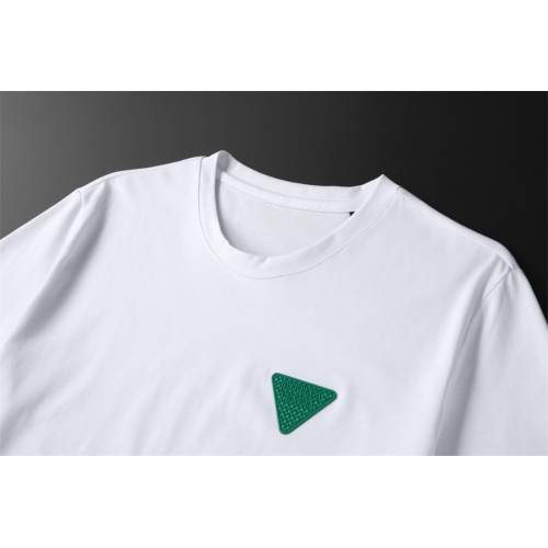 Replica Bottega Veneta BV T-Shirts Short Sleeved For Men #1187990 $25.00 USD for Wholesale