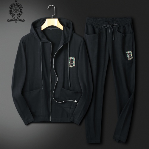 Replica Chrome Hearts Tracksuits Long Sleeved For Men #1188004, $92.00 USD, [ITEM#1188004], Replica Chrome Hearts Tracksuits outlet from China