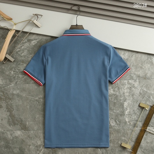 Replica Moncler T-Shirts Short Sleeved For Men #1188153 $45.00 USD for Wholesale