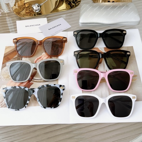 Replica Balenciaga AAA Quality Sunglasses #1188832 $60.00 USD for Wholesale