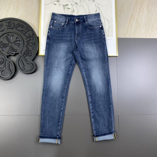 Replica LOEWE Jeans For Men #1188923 $60.00 USD for Wholesale