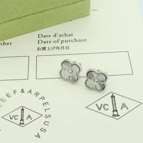 Replica Van Cleef &amp; Arpels Earrings For Women #1188991, $25.00 USD, [ITEM#1188991], Replica Van Cleef &amp; Arpels Earrings outlet from China