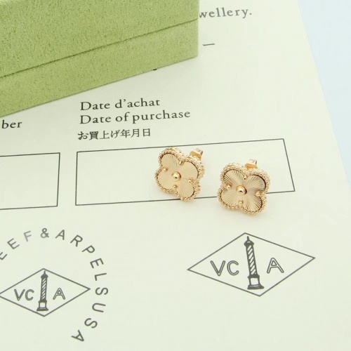 Replica Van Cleef &amp; Arpels Earrings For Women #1188993, $25.00 USD, [ITEM#1188993], Replica Van Cleef &amp; Arpels Earrings outlet from China