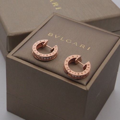 Replica Bvlgari Earrings For Women #1189231, $25.00 USD, [ITEM#1189231], Replica Bvlgari Earrings outlet from China