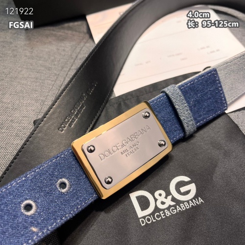 Replica Dolce & Gabbana D&G AAA Quality Belts For Men #1189438 $76.00 USD for Wholesale