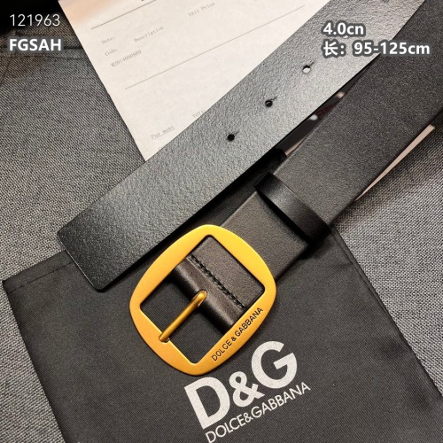 Replica Dolce & Gabbana D&G AAA Quality Belts For Men #1189452 $72.00 USD for Wholesale