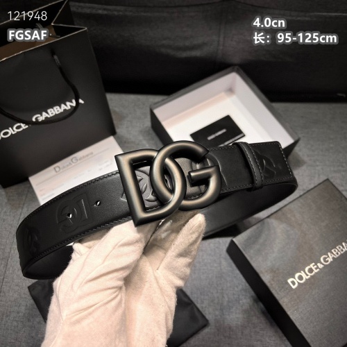 Replica Dolce & Gabbana D&G AAA Quality Belts For Men #1189458 $64.00 USD for Wholesale