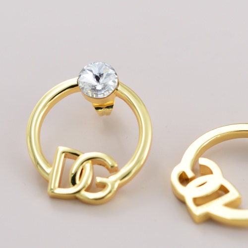 Replica Dolce & Gabbana D&G Earrings For Women #1191308 $25.00 USD for Wholesale