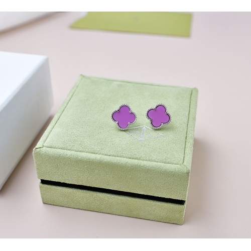 Replica Van Cleef &amp; Arpels Earrings For Women #1191317, $15.00 USD, [ITEM#1191317], Replica Van Cleef &amp; Arpels Earrings outlet from China
