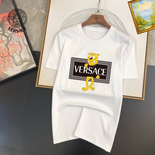 Replica Versace T-Shirts Short Sleeved For Unisex #1191752, $25.00 USD, [ITEM#1191752], Replica Versace T-Shirts outlet from China
