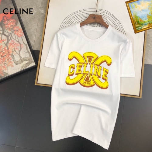 Replica Celine T-Shirts Short Sleeved For Unisex #1191844, $25.00 USD, [ITEM#1191844], Replica Celine T-Shirts outlet from China