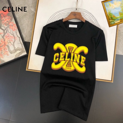 Replica Celine T-Shirts Short Sleeved For Unisex #1191845, $25.00 USD, [ITEM#1191845], Replica Celine T-Shirts outlet from China