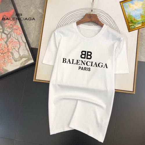 Replica Balenciaga T-Shirts Short Sleeved For Unisex #1191920, $25.00 USD, [ITEM#1191920], Replica Balenciaga T-Shirts outlet from China