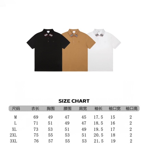 Replica Burberry T-Shirts Short Sleeved For Men #1192053 $38.00 USD for Wholesale