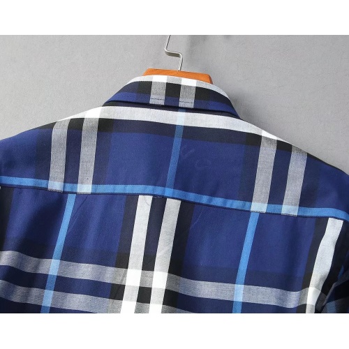 Replica Burberry Shirts Long Sleeved For Men #1192193 $38.00 USD for Wholesale