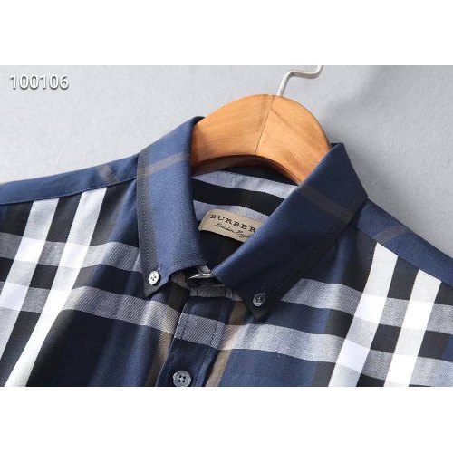 Replica Burberry Shirts Long Sleeved For Men #1192196 $38.00 USD for Wholesale