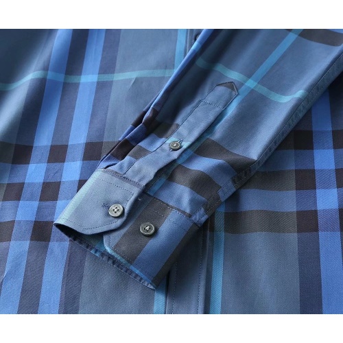 Replica Burberry Shirts Long Sleeved For Men #1192199 $40.00 USD for Wholesale