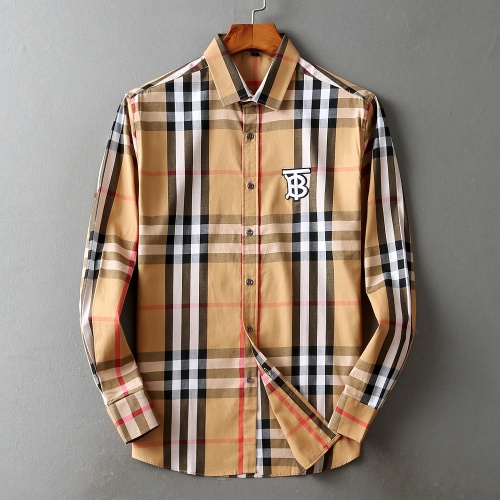 Replica Burberry Shirts Long Sleeved For Men #1192215, $38.00 USD, [ITEM#1192215], Replica Burberry Shirts outlet from China