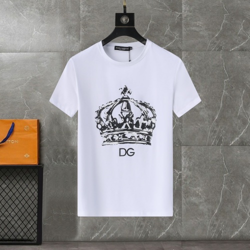 Replica Dolce &amp; Gabbana D&amp;G T-Shirts Short Sleeved For Men #1192241, $25.00 USD, [ITEM#1192241], Replica Dolce &amp; Gabbana D&amp;G T-Shirts outlet from China