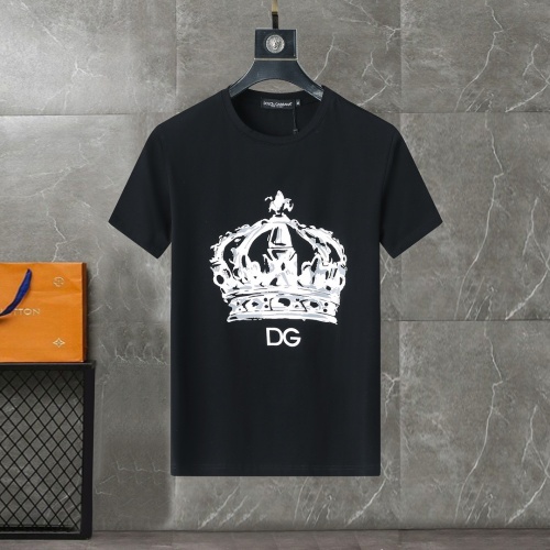 Replica Dolce &amp; Gabbana D&amp;G T-Shirts Short Sleeved For Men #1192242, $25.00 USD, [ITEM#1192242], Replica Dolce &amp; Gabbana D&amp;G T-Shirts outlet from China