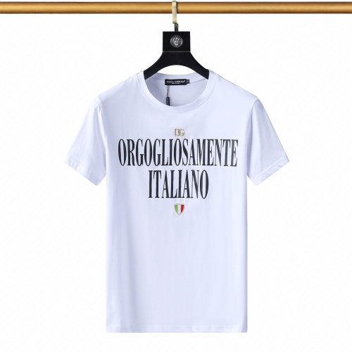 Replica Dolce &amp; Gabbana D&amp;G T-Shirts Short Sleeved For Men #1192245, $25.00 USD, [ITEM#1192245], Replica Dolce &amp; Gabbana D&amp;G T-Shirts outlet from China