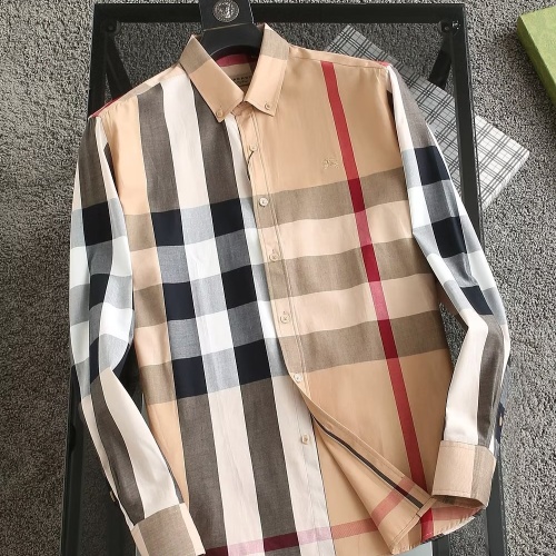 Replica Burberry Shirts Long Sleeved For Men #1192256, $38.00 USD, [ITEM#1192256], Replica Burberry Shirts outlet from China