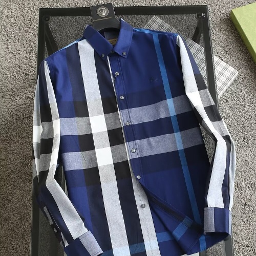 Replica Burberry Shirts Long Sleeved For Men #1192257, $38.00 USD, [ITEM#1192257], Replica Burberry Shirts outlet from China