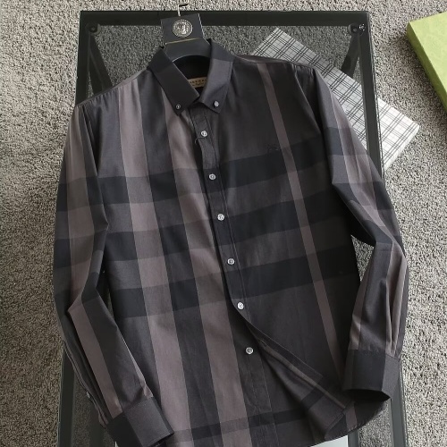 Replica Burberry Shirts Long Sleeved For Men #1192259, $38.00 USD, [ITEM#1192259], Replica Burberry Shirts outlet from China