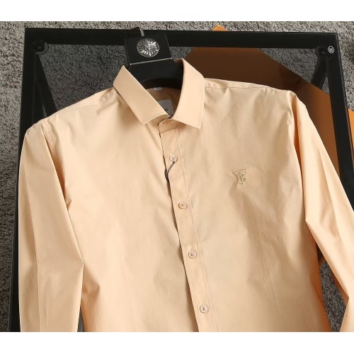 Replica Burberry Shirts Long Sleeved For Men #1192274 $40.00 USD for Wholesale