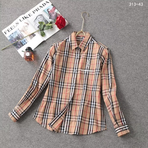 Replica Burberry Shirts Long Sleeved For Women #1192292, $36.00 USD, [ITEM#1192292], Replica Burberry Shirts outlet from China
