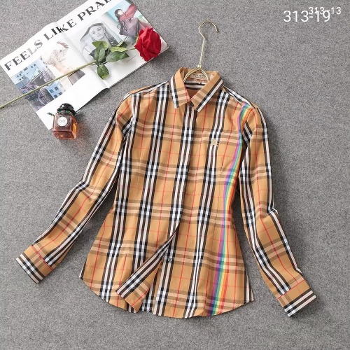 Replica Burberry Shirts Long Sleeved For Women #1192293, $36.00 USD, [ITEM#1192293], Replica Burberry Shirts outlet from China