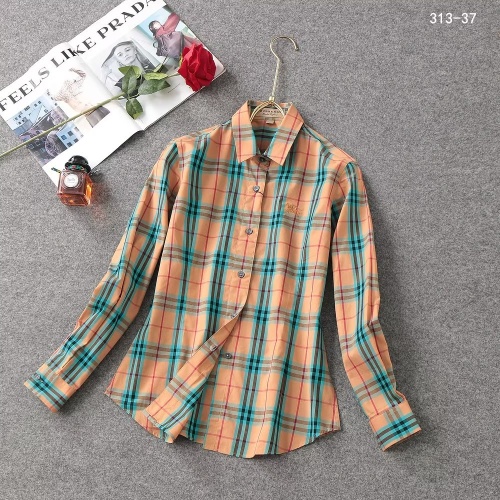 Replica Burberry Shirts Long Sleeved For Women #1192299, $38.00 USD, [ITEM#1192299], Replica Burberry Shirts outlet from China