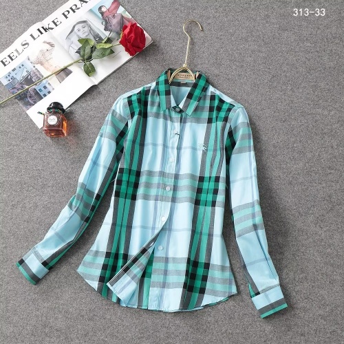 Replica Burberry Shirts Long Sleeved For Women #1192301, $38.00 USD, [ITEM#1192301], Replica Burberry Shirts outlet from China
