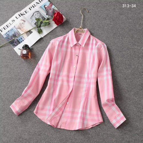 Replica Burberry Shirts Long Sleeved For Women #1192302, $38.00 USD, [ITEM#1192302], Replica Burberry Shirts outlet from China