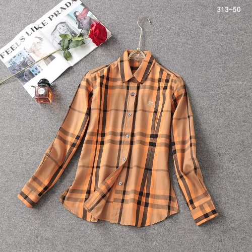 Replica Burberry Shirts Long Sleeved For Women #1192303, $38.00 USD, [ITEM#1192303], Replica Burberry Shirts outlet from China