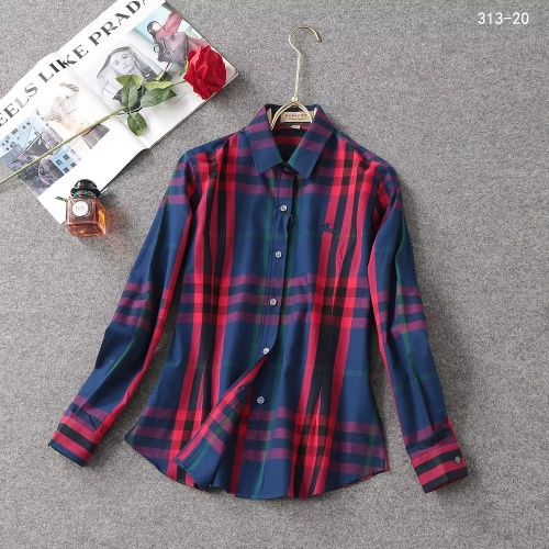 Replica Burberry Shirts Long Sleeved For Women #1192304, $38.00 USD, [ITEM#1192304], Replica Burberry Shirts outlet from China