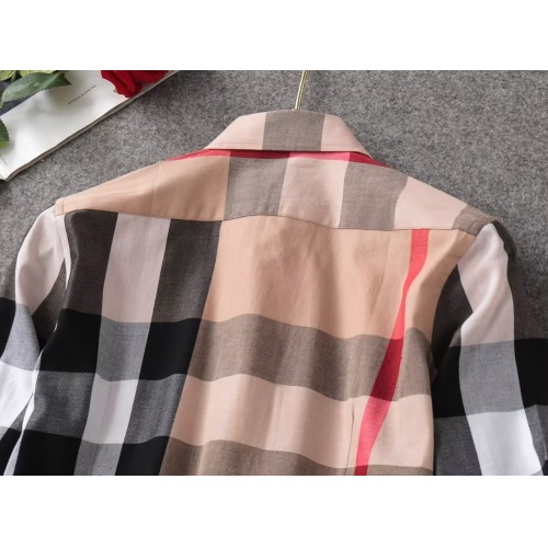 Replica Burberry Shirts Long Sleeved For Women #1192305 $38.00 USD for Wholesale