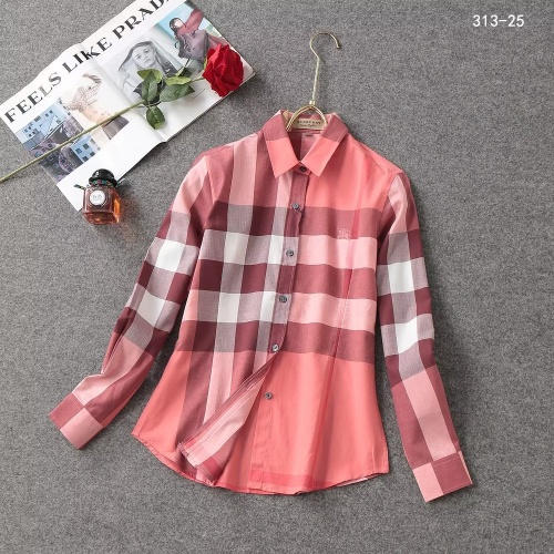Replica Burberry Shirts Long Sleeved For Women #1192308, $38.00 USD, [ITEM#1192308], Replica Burberry Shirts outlet from China