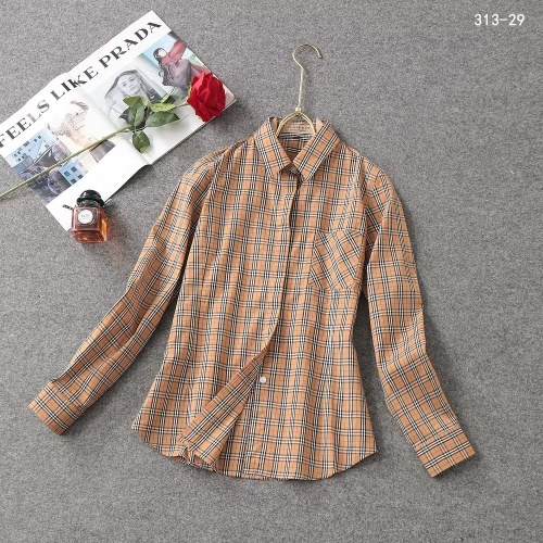 Replica Burberry Shirts Long Sleeved For Women #1192319, $38.00 USD, [ITEM#1192319], Replica Burberry Shirts outlet from China