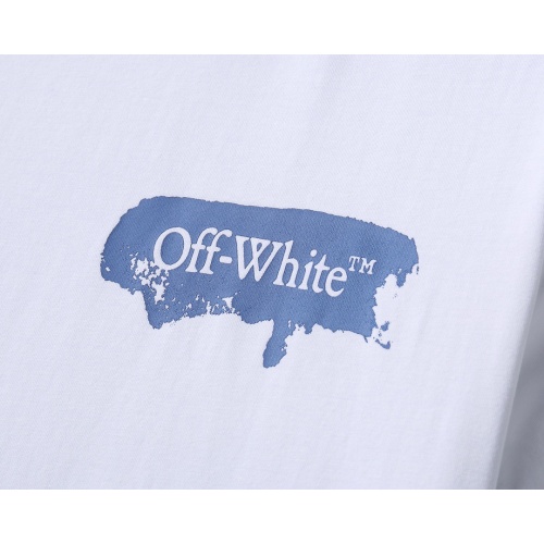 Replica Off-White T-Shirts Short Sleeved For Men #1192347 $25.00 USD for Wholesale