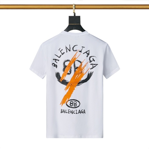 Replica Balenciaga T-Shirts Short Sleeved For Men #1192377, $25.00 USD, [ITEM#1192377], Replica Balenciaga T-Shirts outlet from China