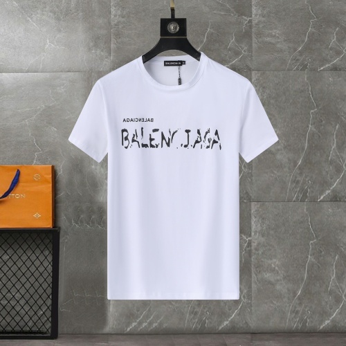 Replica Balenciaga T-Shirts Short Sleeved For Men #1192384, $25.00 USD, [ITEM#1192384], Replica Balenciaga T-Shirts outlet from China