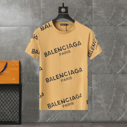 Replica Balenciaga T-Shirts Short Sleeved For Men #1192387, $25.00 USD, [ITEM#1192387], Replica Balenciaga T-Shirts outlet from China