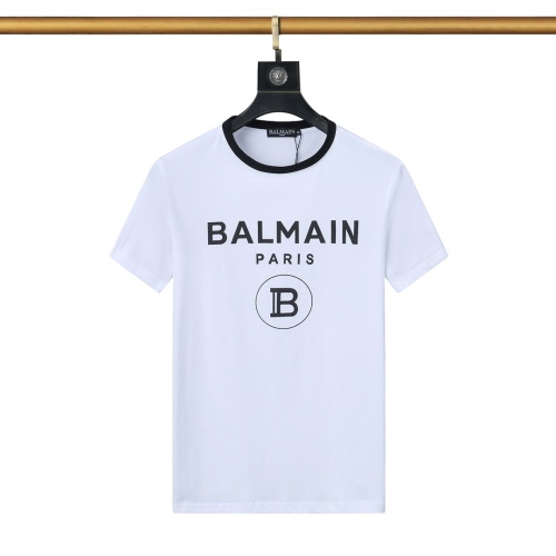 Replica Balmain T-Shirts Short Sleeved For Men #1192389, $25.00 USD, [ITEM#1192389], Replica Balmain T-Shirts outlet from China