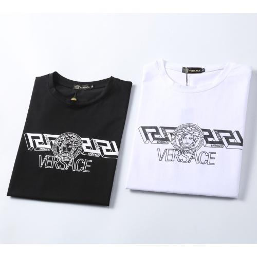Replica Versace T-Shirts Short Sleeved For Men #1192411 $25.00 USD for Wholesale