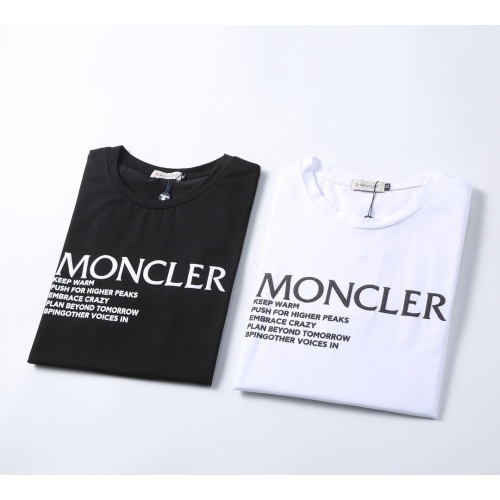 Replica Moncler T-Shirts Short Sleeved For Men #1192437 $25.00 USD for Wholesale