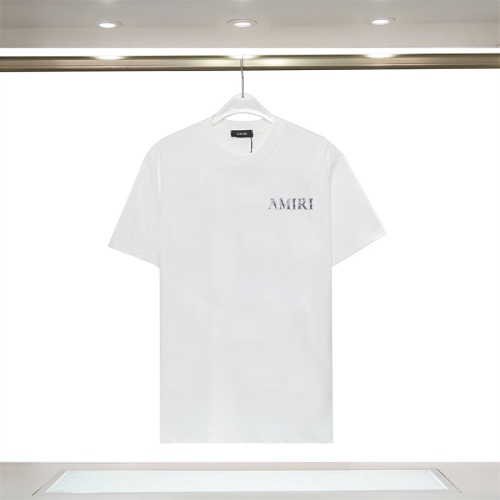 Replica Amiri T-Shirts Short Sleeved For Unisex #1192608 $34.00 USD for Wholesale