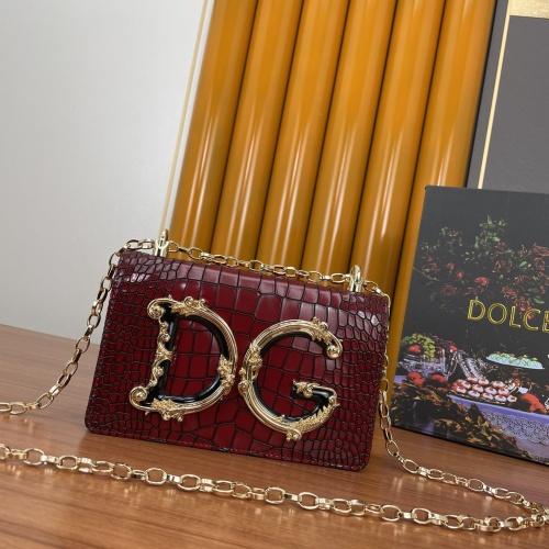 Replica Dolce &amp; Gabbana D&amp;G AAA Quality Messenger Bags For Women #1192751, $162.00 USD, [ITEM#1192751], Replica Dolce &amp; Gabbana D&amp;G AAA Quality Messenger Bags outlet from China